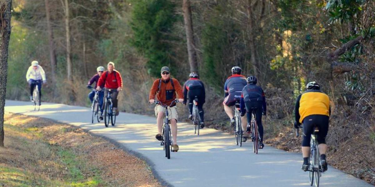 The Swamp Rabbit Trail, USA